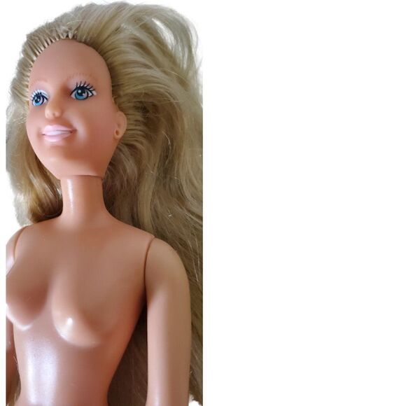 Hasbro 1987 Posable Maxi Doll Long Blonde 12 " - Picture 3 of 11